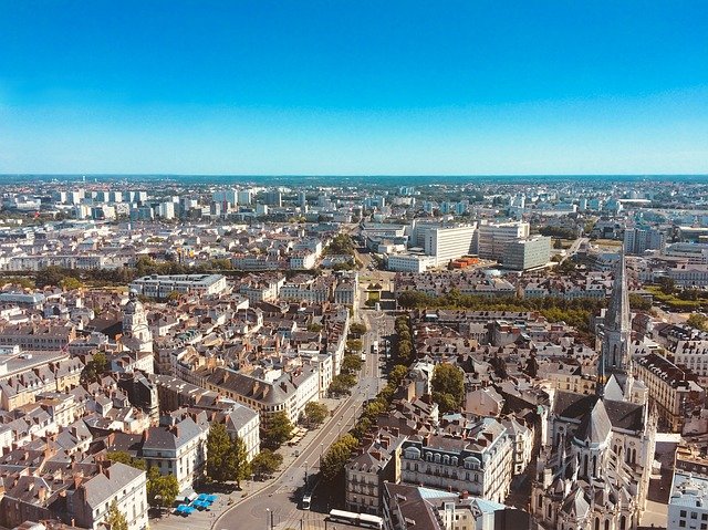 Nantes ville de France