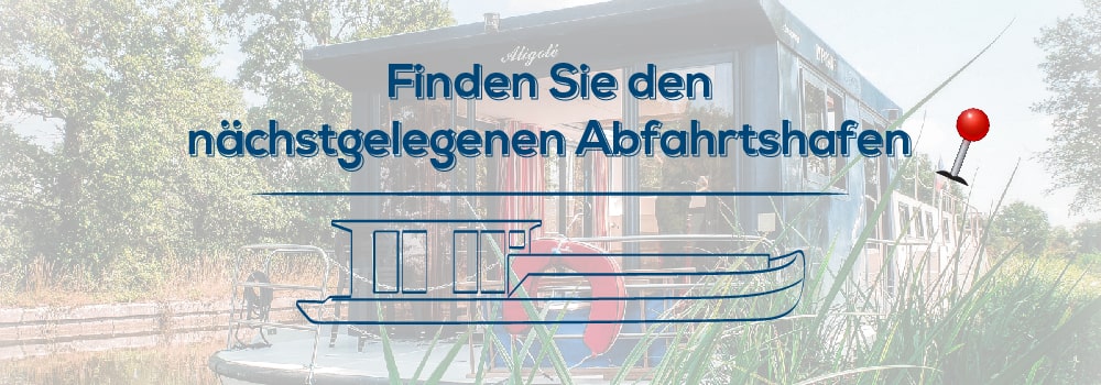 Finden Sie den nächstgelegenen Abfahrtshafen