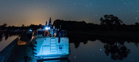 Une nuit sur votre bateau fluvial