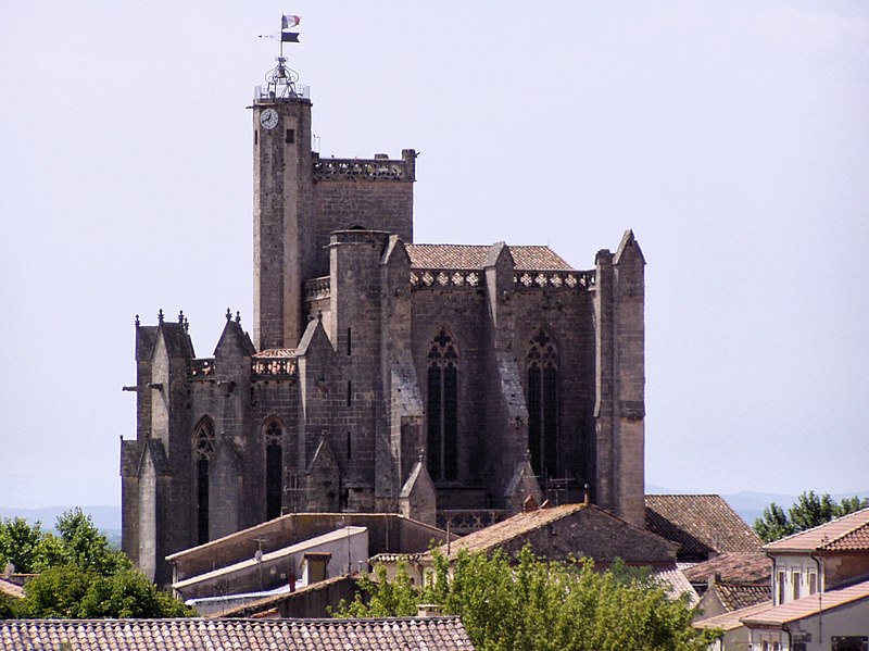 Église collégiale Saint-Étienne de Capestang, (Hérault) Languedoc-Roussillon, France. © Marek Ślusarczyk