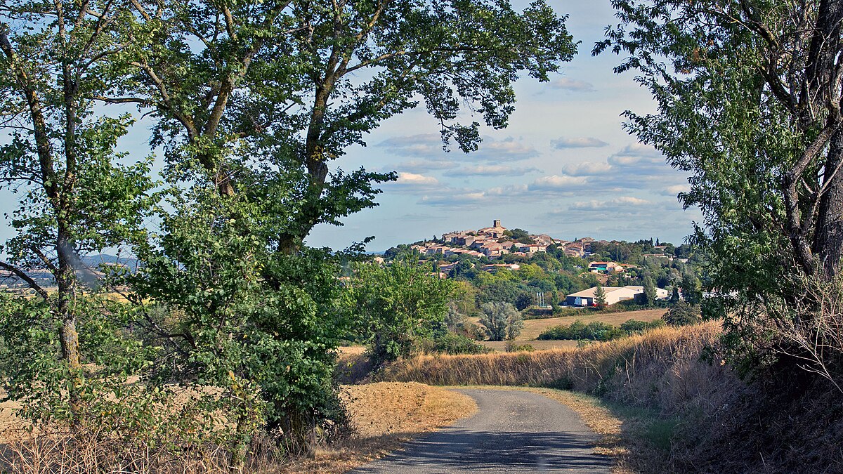 Villasavary vu de l'ouest. - © Jcb-caz-11
