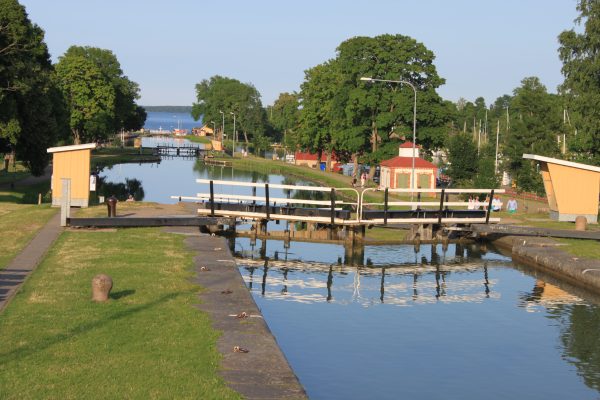 Die Schleusentreppe von Berg