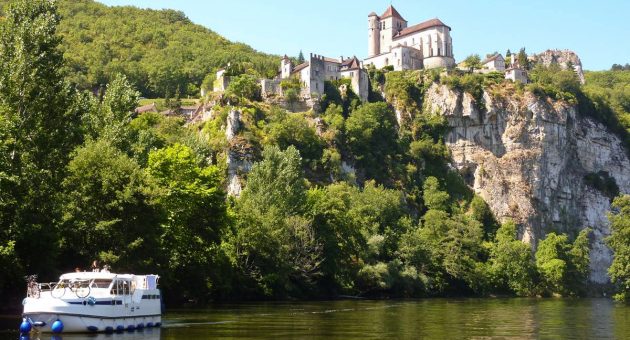 Une semaine en bateau sans permis sur le Lot au départ de Luzech