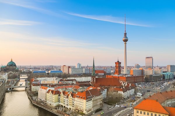 Berlin, capital de l'Allemagne réunifiée