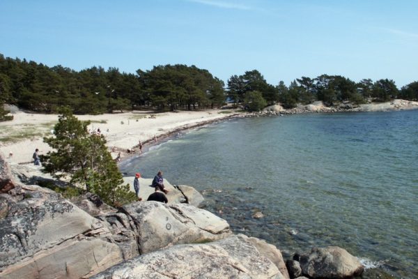 Sweden’s largest inland sandy beach in Motala