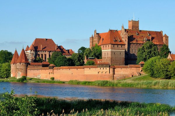 Malbork, the largest brick castle in Europe