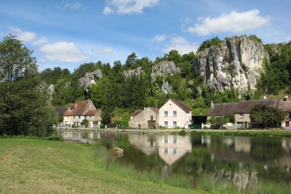 Les rochers du Saussois, à Merry sur Yonne