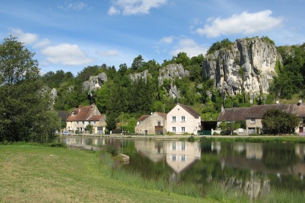 Les rochers du Saussois, à Merry sur Yonne